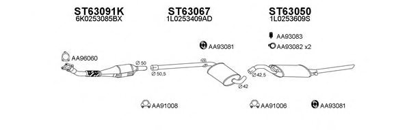 VENEPORTE 630149 Exhaust System
